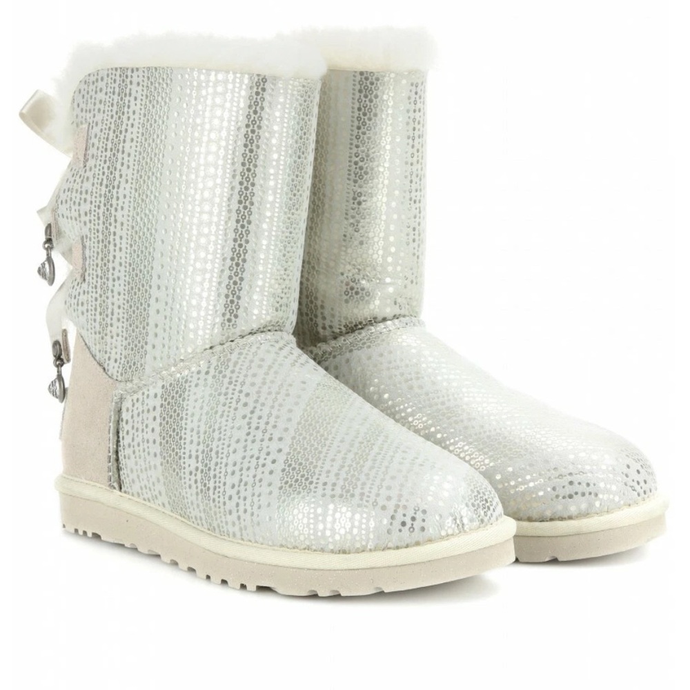 UGG Silver Sequin Winter Boots